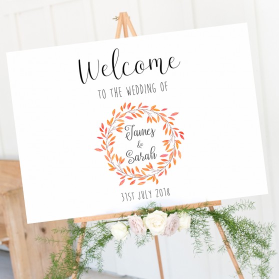 Welcome Signs A5, A4, A3, A2, A1